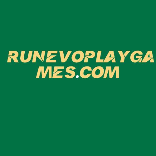 Logo da RUNEVOPLAYGAMES